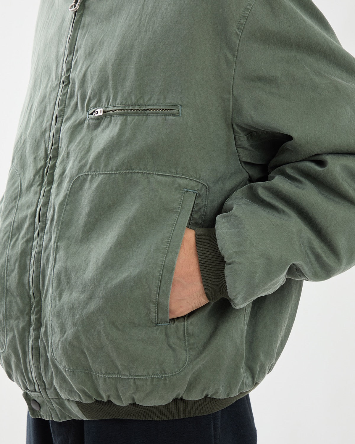 VINTAGE SILK AIR FORCE JACKET