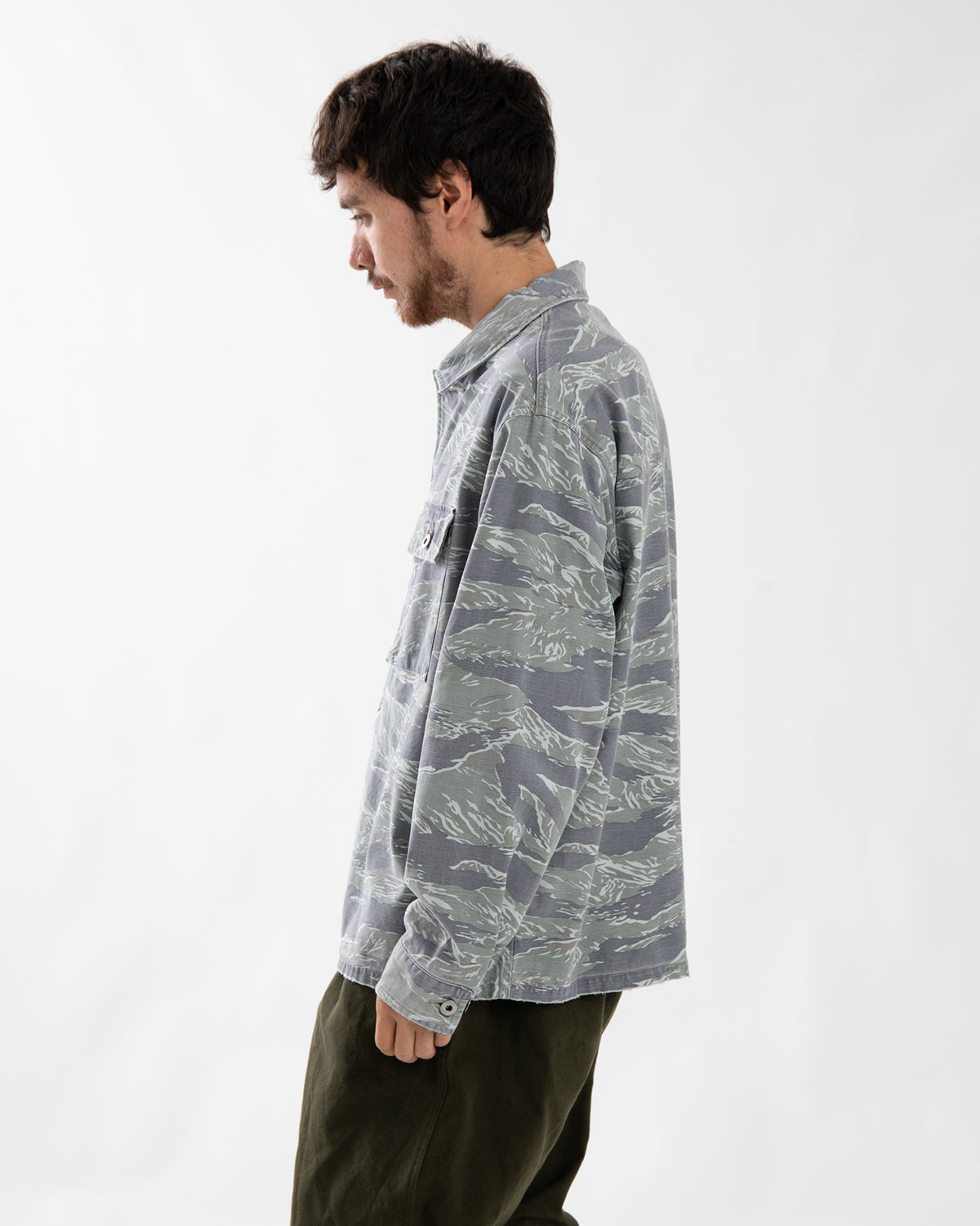 VINTAGE US ARMY TIGER STRIPE JACKET