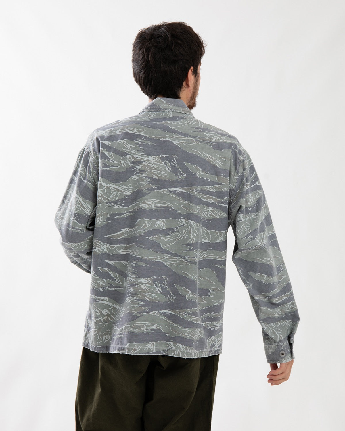 VINTAGE US ARMY TIGER STRIPE JACKET