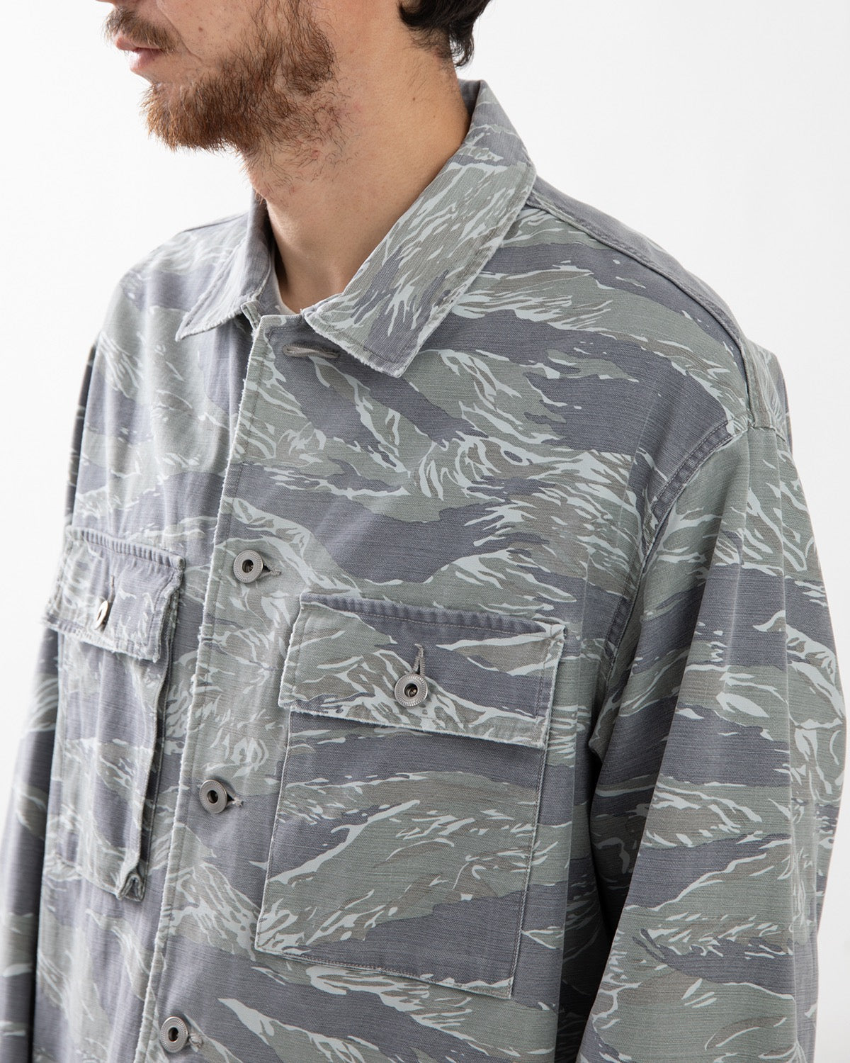 VINTAGE US ARMY TIGER STRIPE JACKET