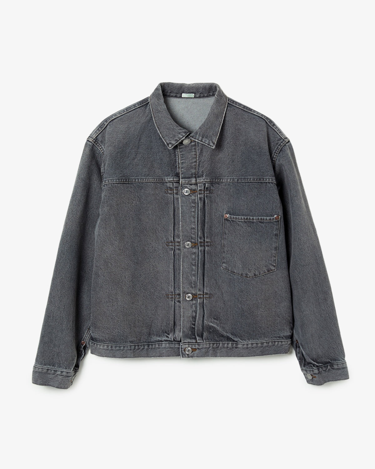 VINTAGE GRAY DENIM JACKET