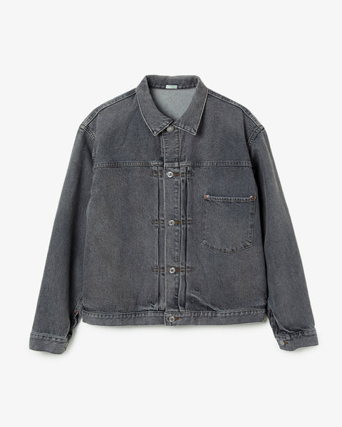 VINTAGE GRAY DENIM JACKET – COVERCHORD