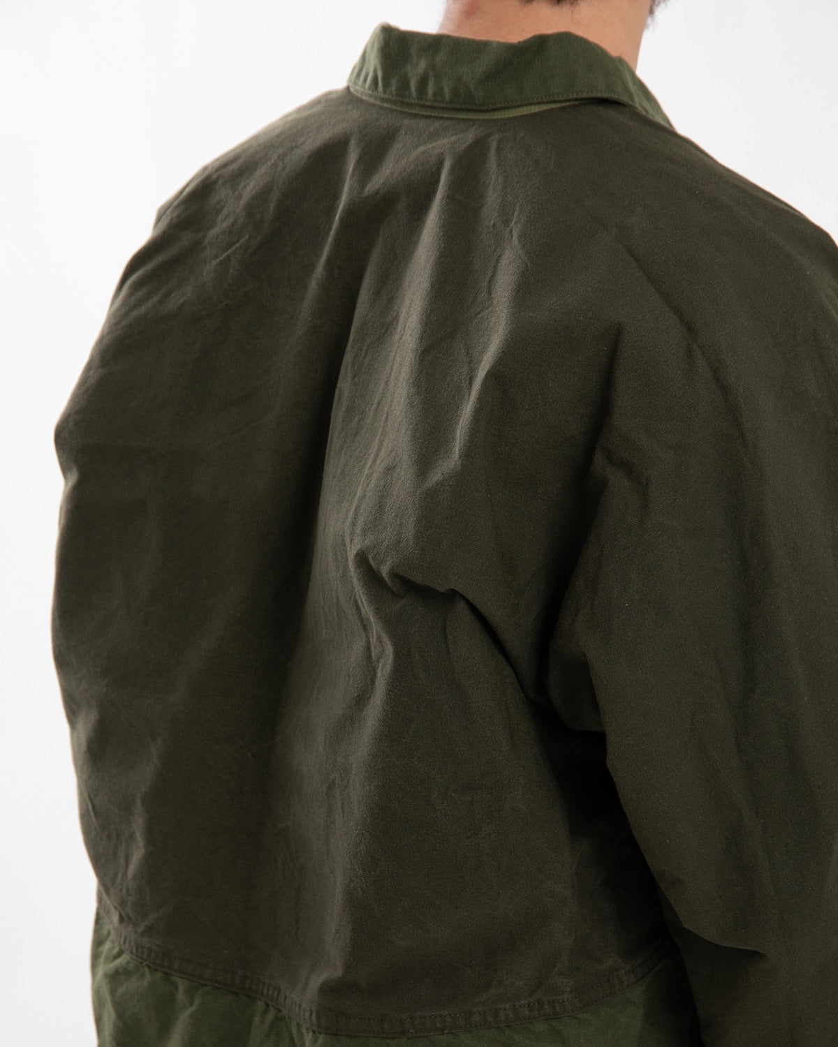 VINTAGE COTTON SILK OILED TENT CLOTH LOGGER JACKET