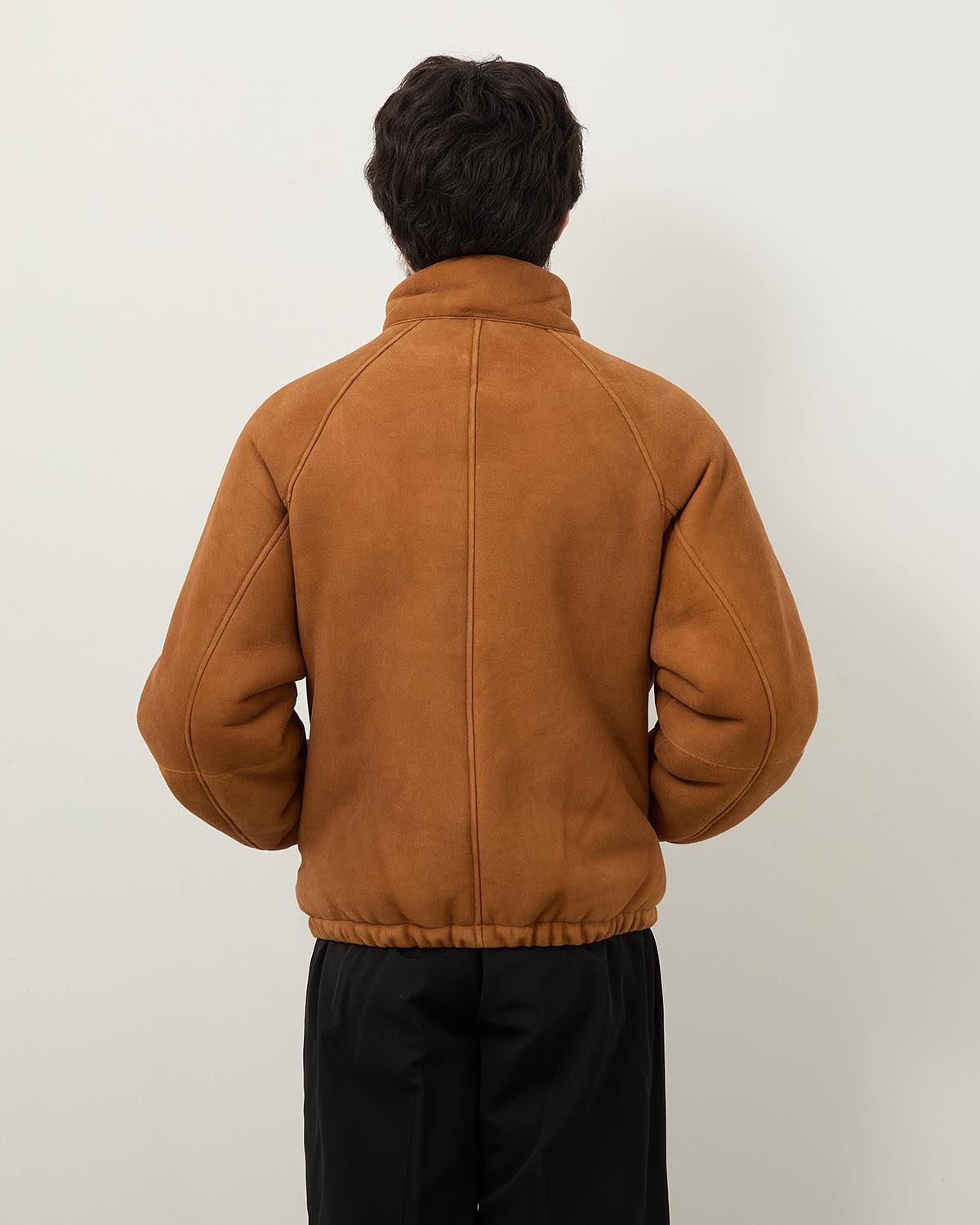 VINTAGE MOUTON SKI DOWN JACKET