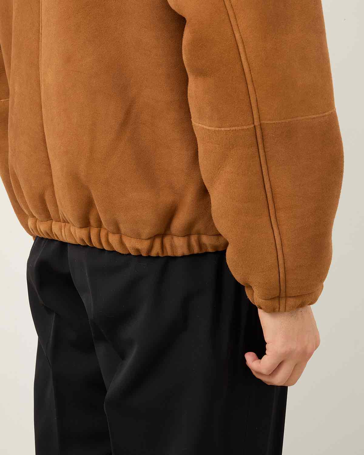 VINTAGE MOUTON SKI DOWN JACKET