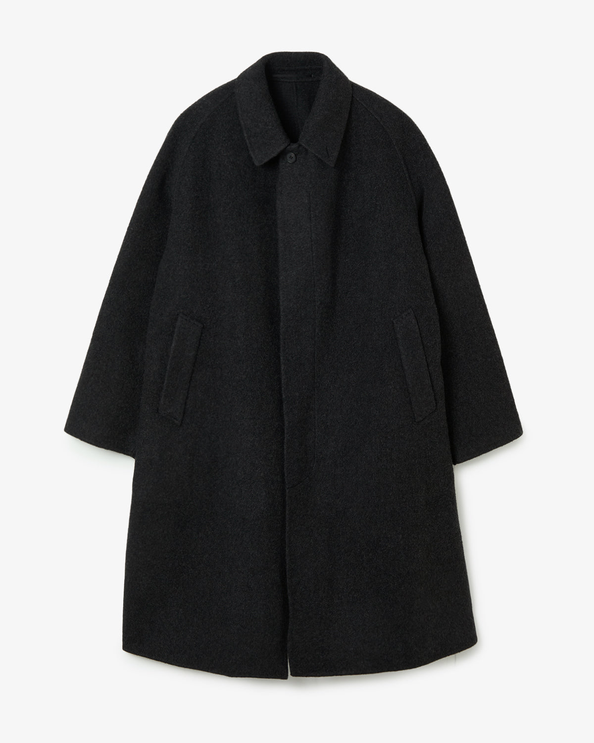 CASHMERE MELTON LONG COAT