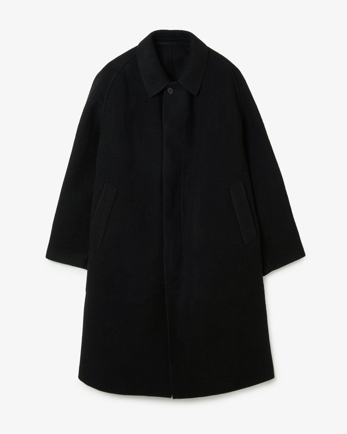 CASHMERE MELTON LONG COAT