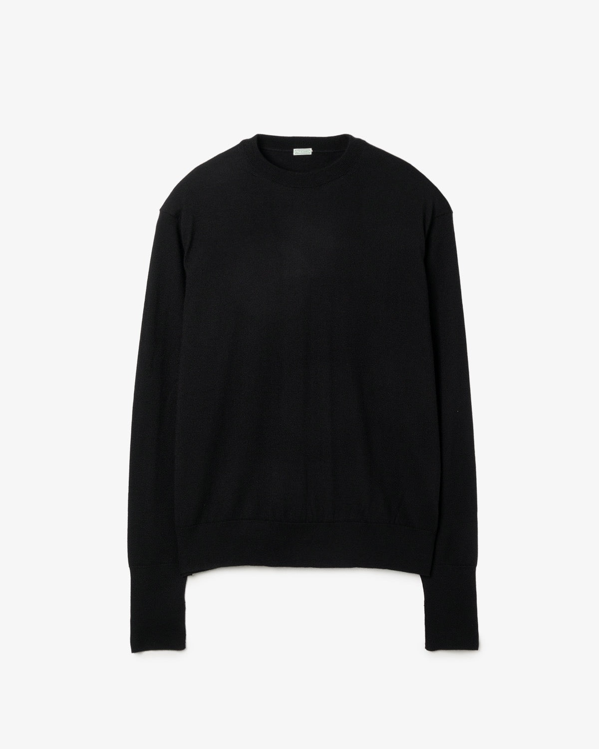 CASHMERE HIGH GAUGE CREW NECK SWEATER