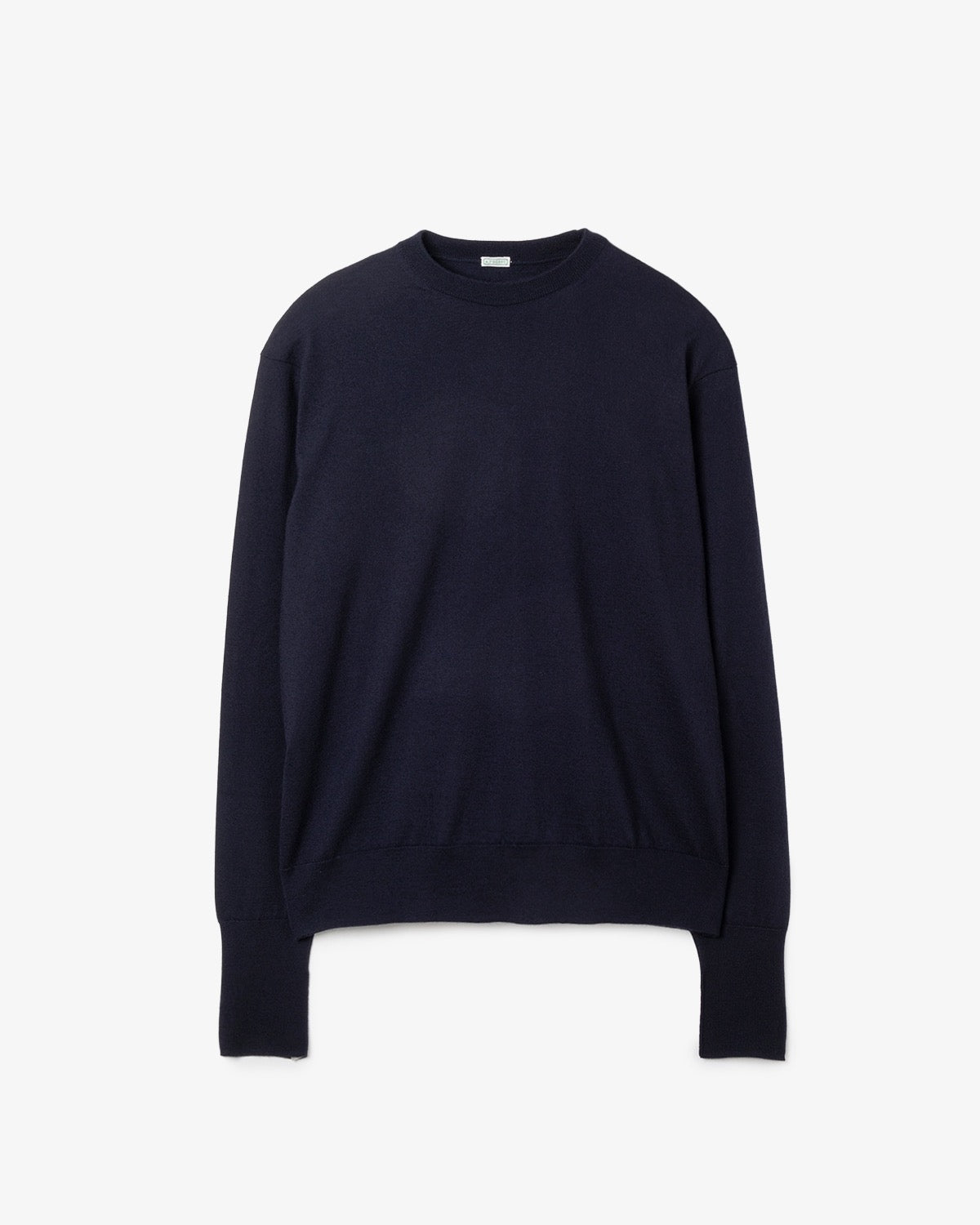 CASHMERE HIGH GAUGE CREW NECK SWEATER