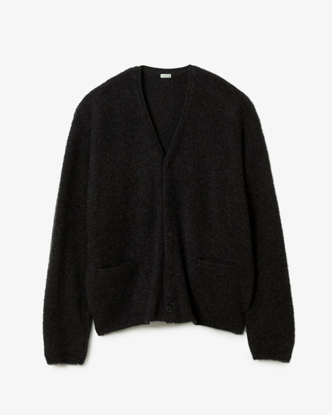 BRUSHED CASHMERE MIDDLE GAUGE CARDIGAN – COVERCHORD
