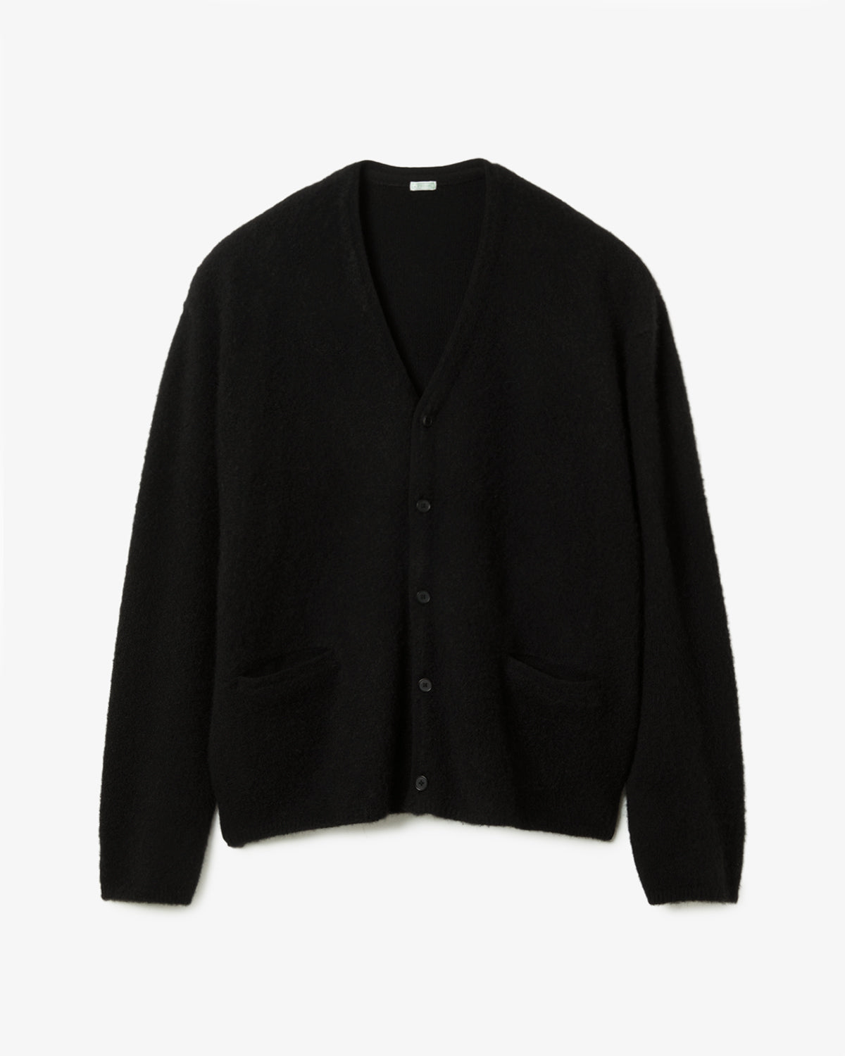 BRUSHED CASHMERE MIDDLE GAUGE CARDIGAN