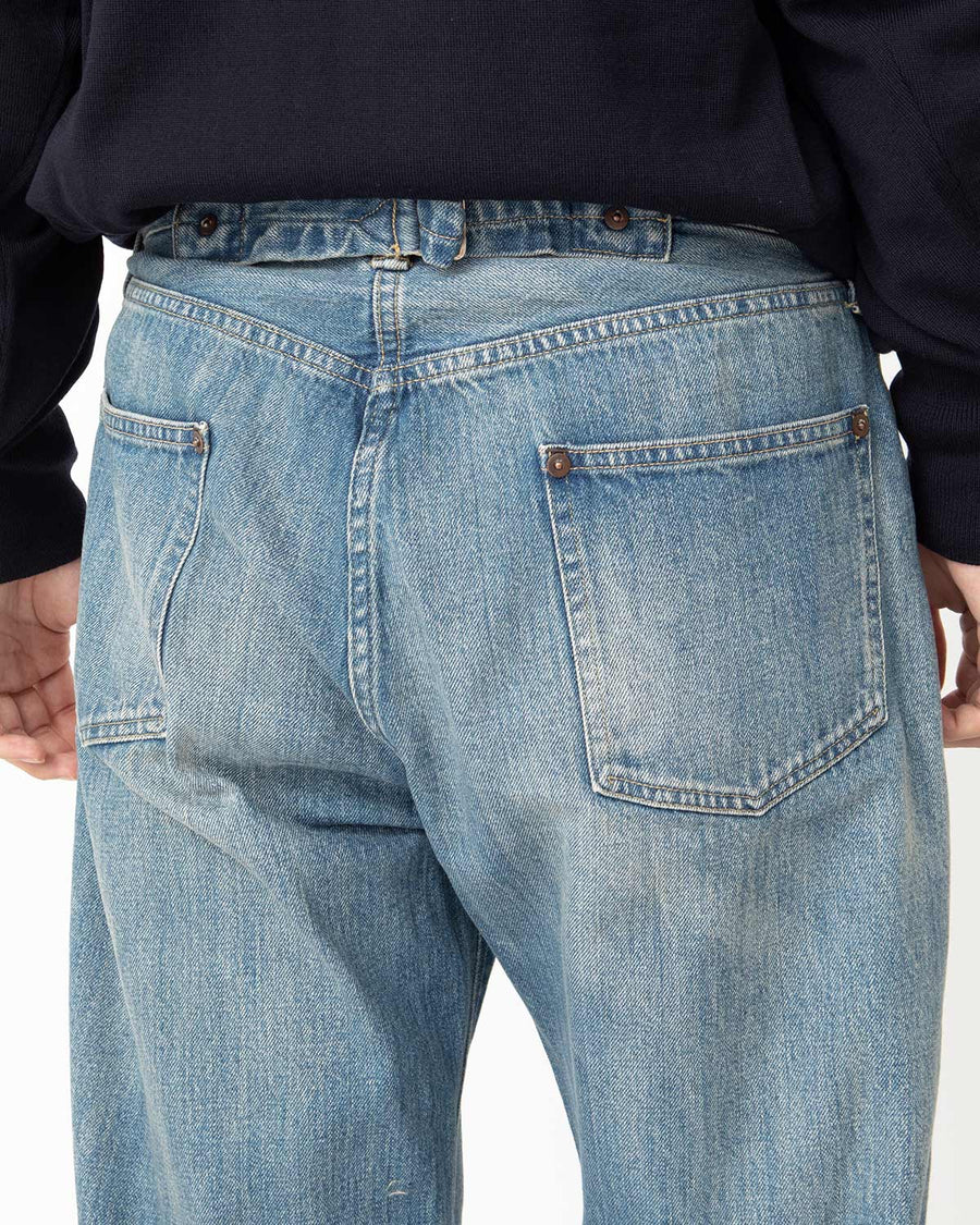 NO.2 WASHED DENIM PANTS