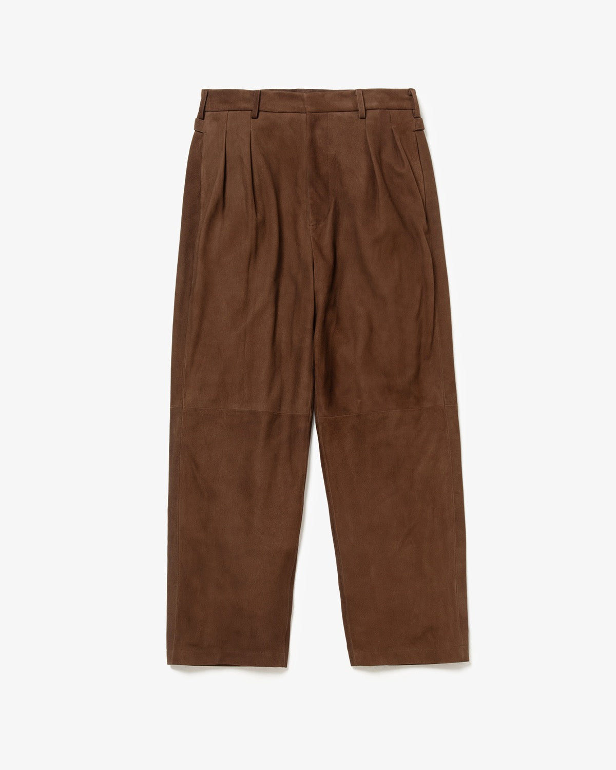 SUEDE TROUSERS