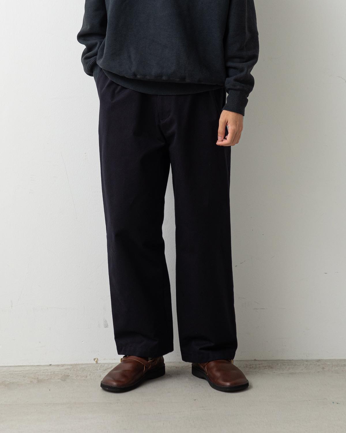 TYPE.1 SILK BLEND CHINO TROUSERS