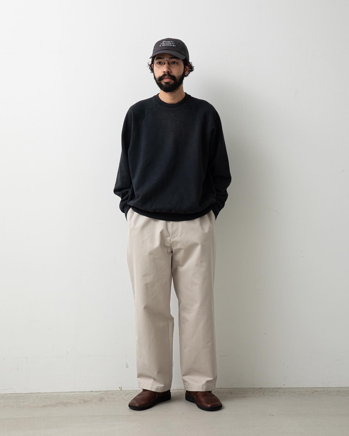 TYPE.1 SILK BLEND CHINO TROUSERS