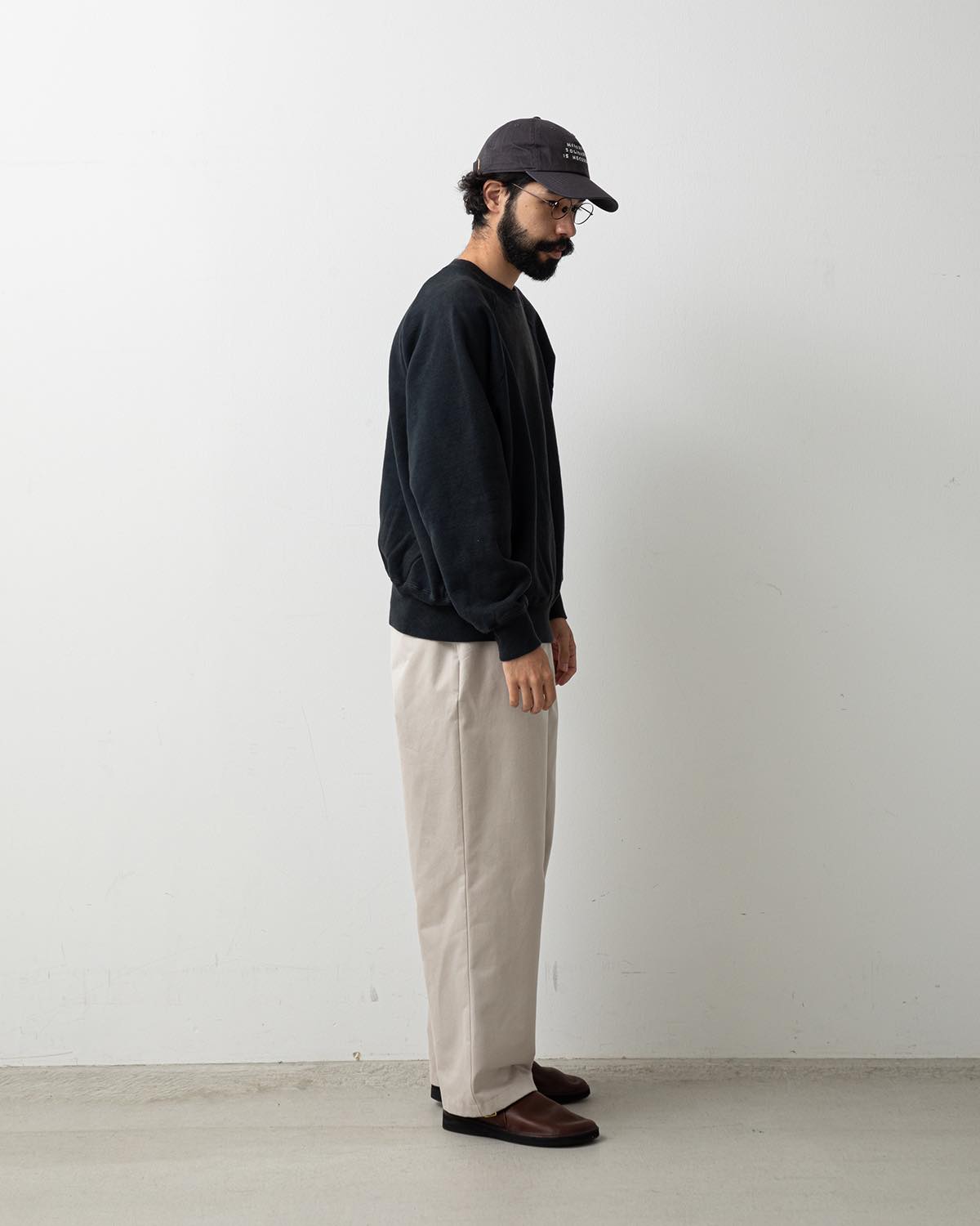 TYPE.1 SILK BLEND CHINO TROUSERS