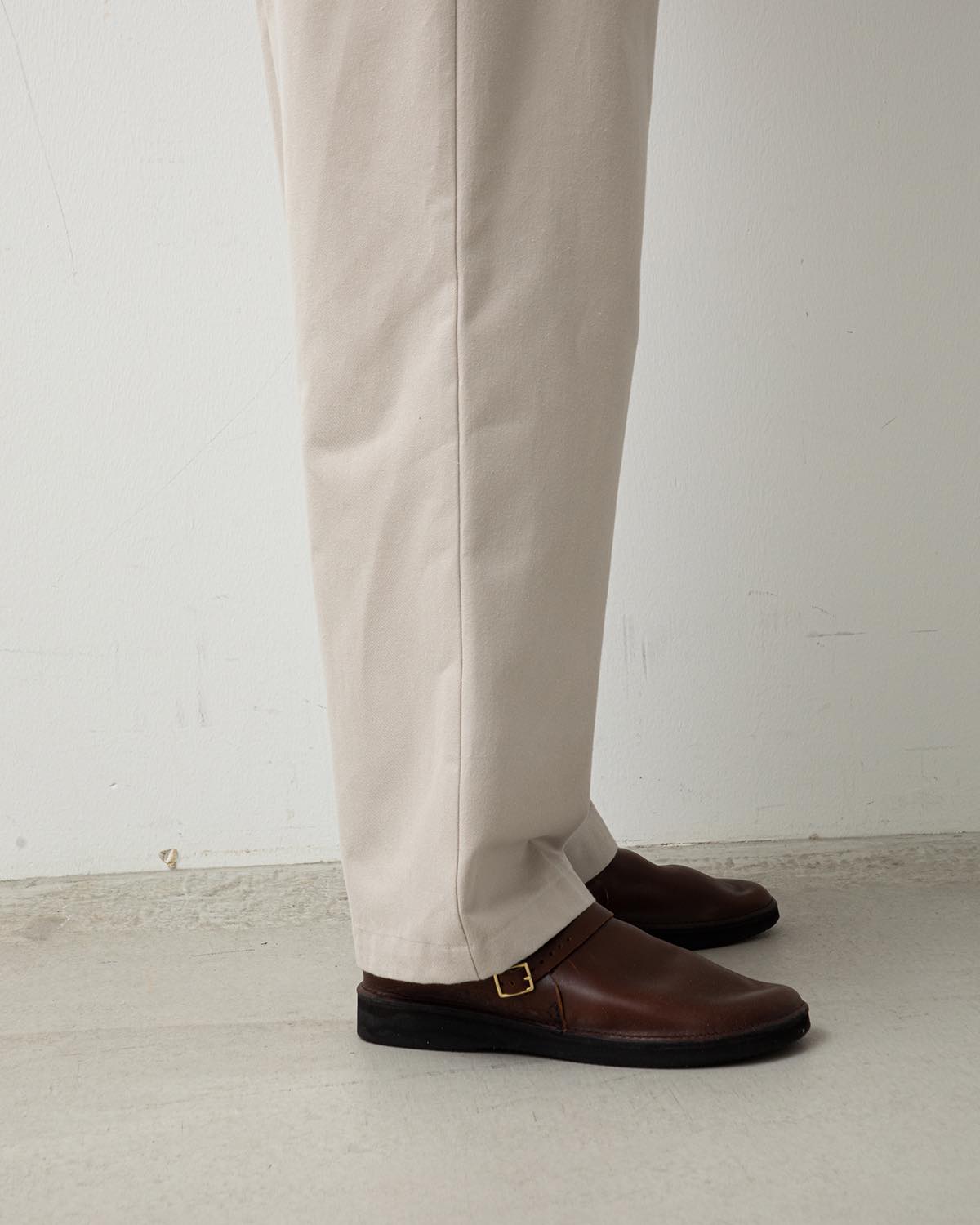 TYPE.1 SILK BLEND CHINO TROUSERS