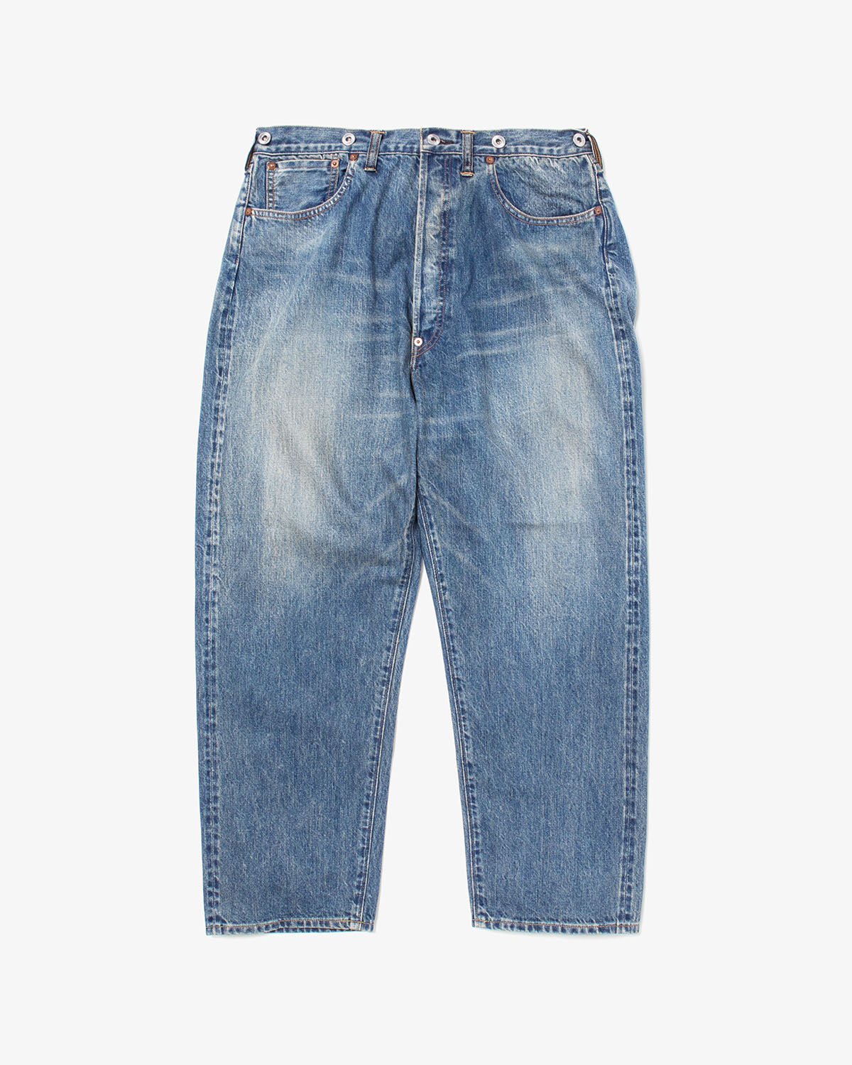 NO.22 WASHED WIDE DENIM PANTS