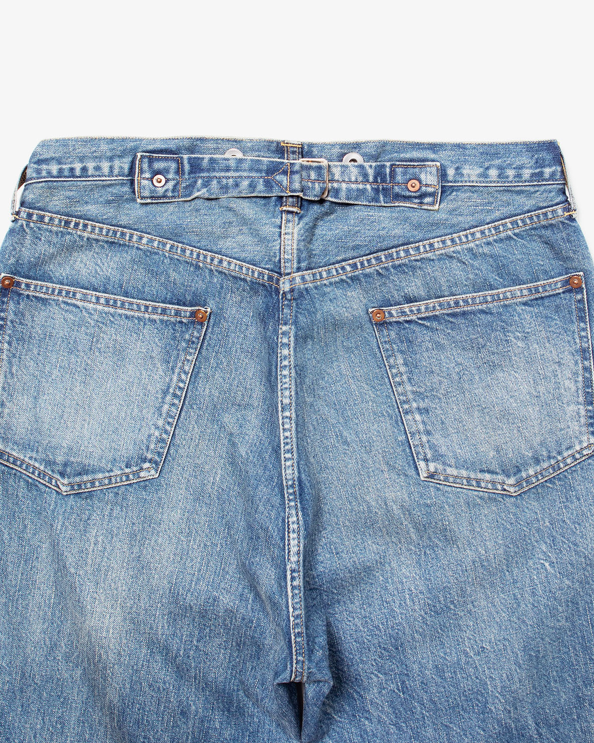 NO.22 WASHED WIDE DENIM PANTS