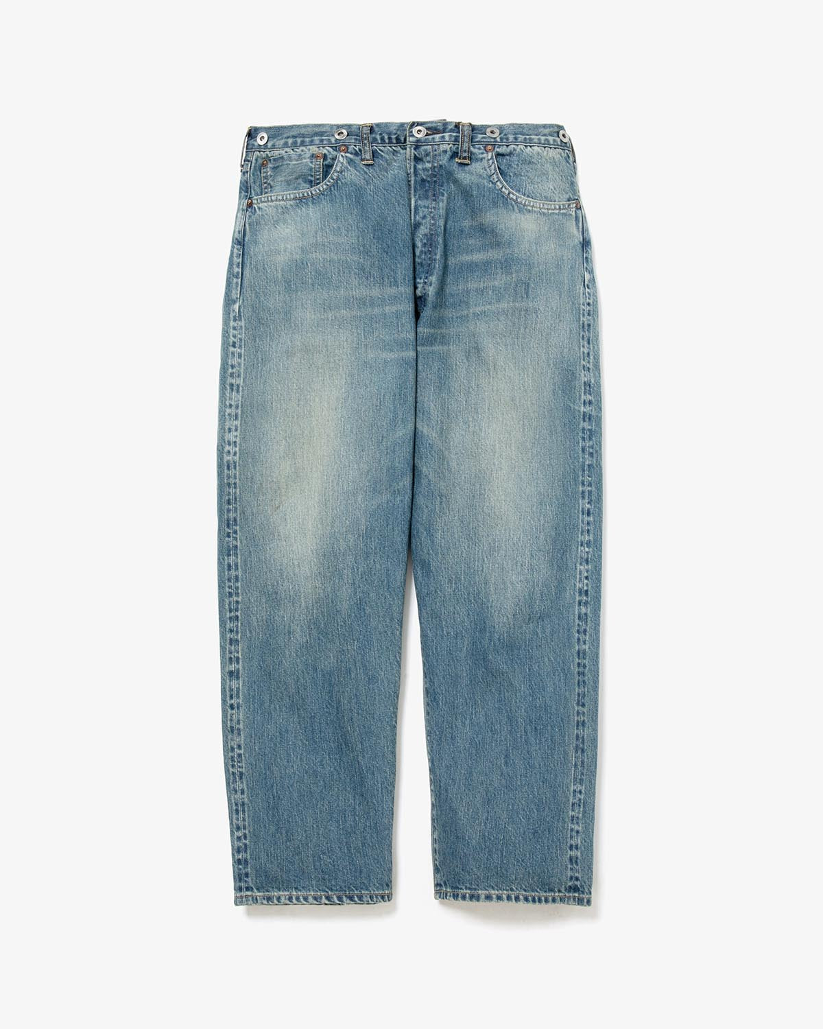 NO.22 WASHED WIDE DENIM PANTS