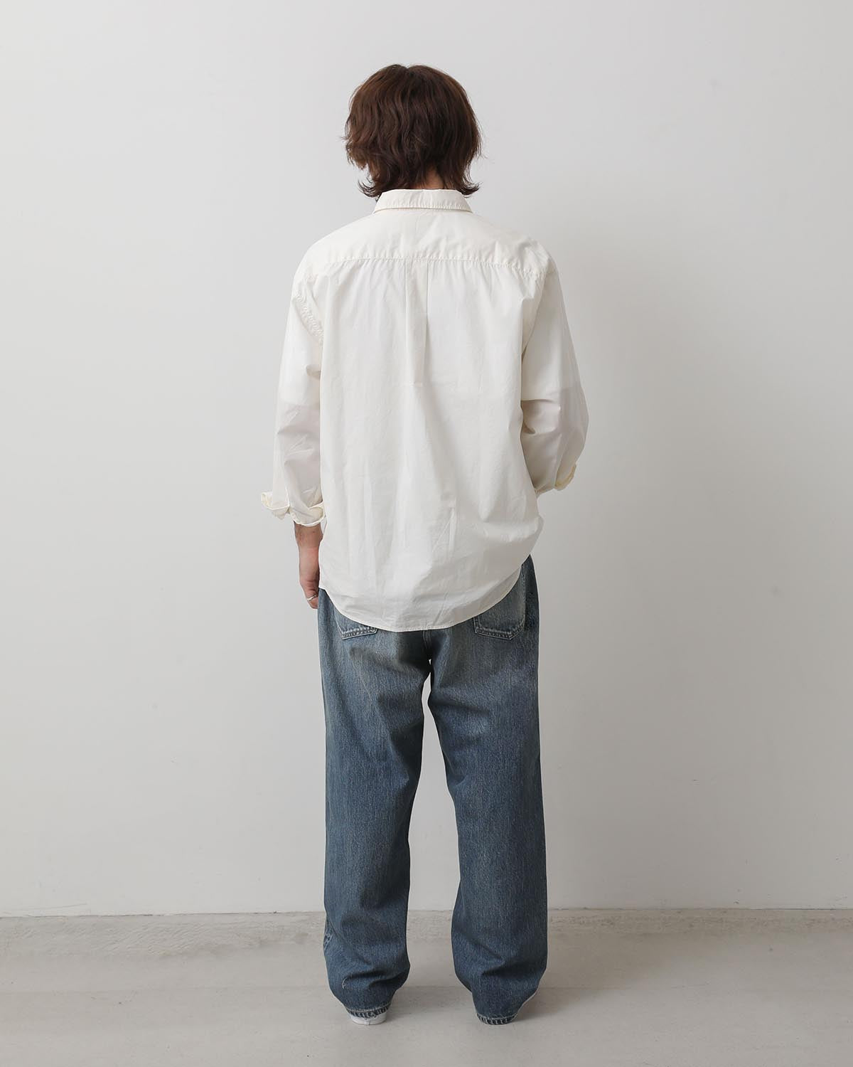 NO.22 WASHED WIDE DENIM PANTS