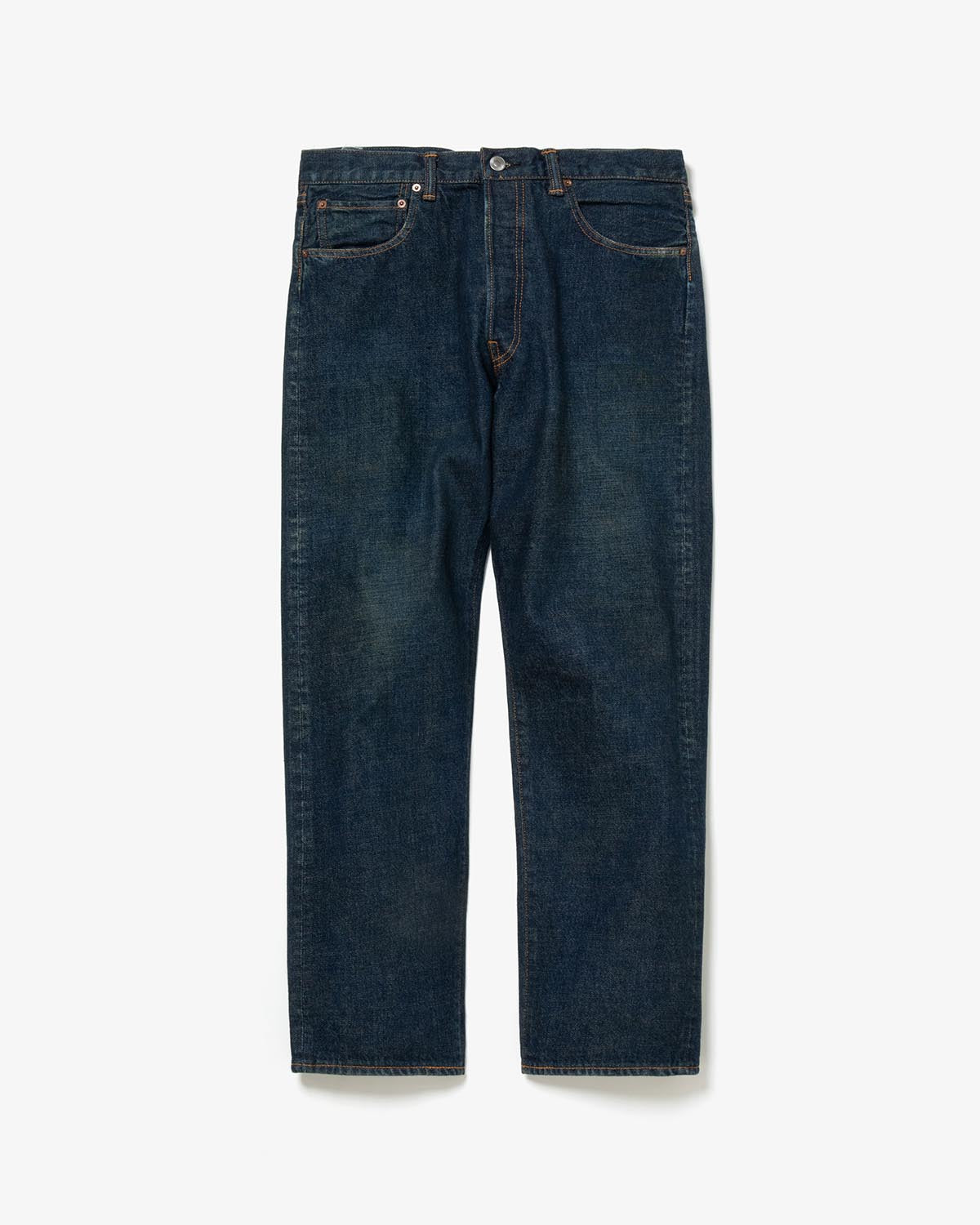 WASHED DENIM PANTS E