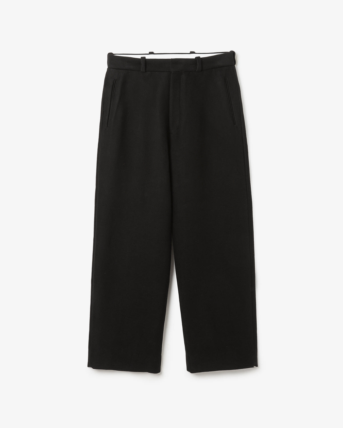 COTTON MOLESKIN WIDE TROUSERS