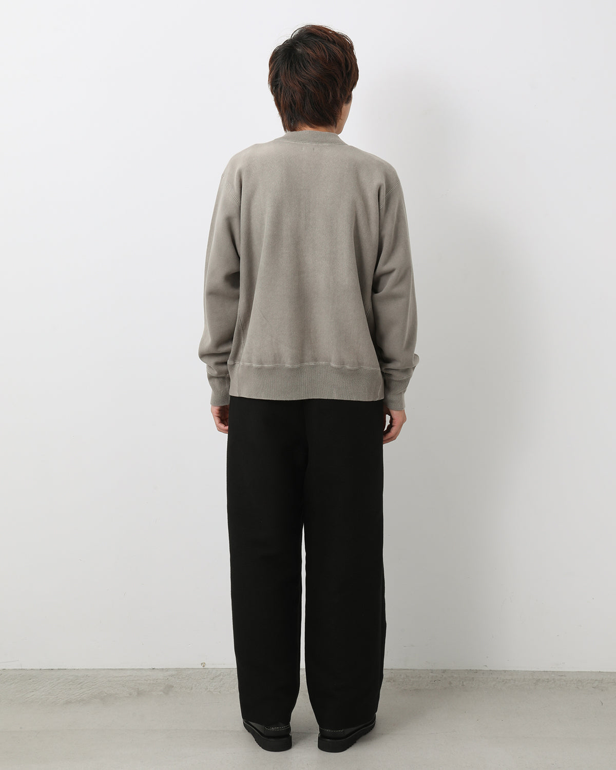 COTTON MOLESKIN WIDE TROUSERS