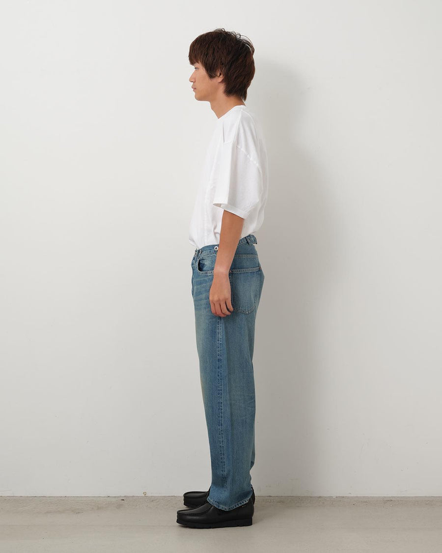 NO.22 WASHED WIDE DENIM PANTS – COVERCHORD