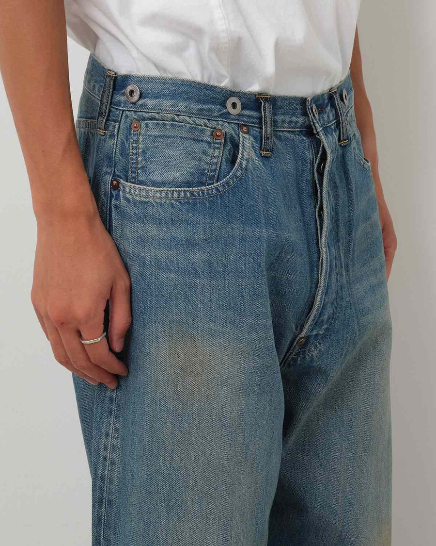 NO.22 WASHED WIDE DENIM PANTS – COVERCHORD