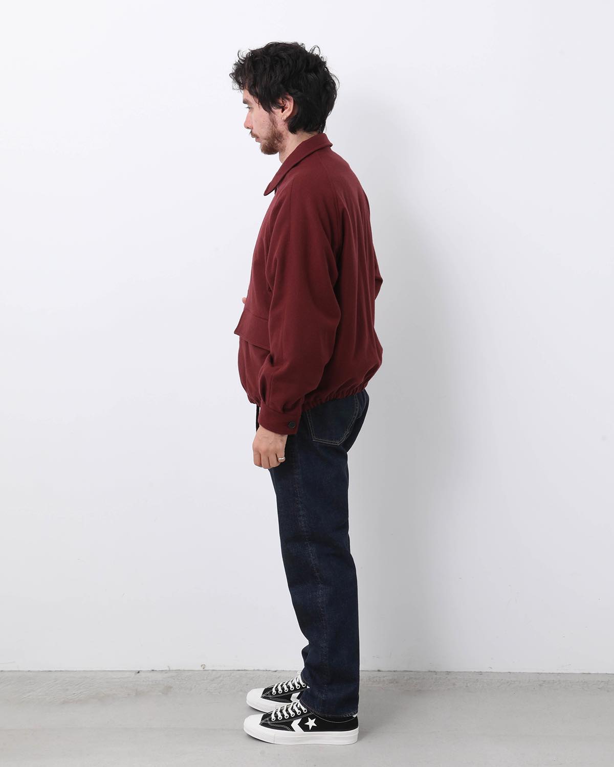 WASHED DENIM PANTS E