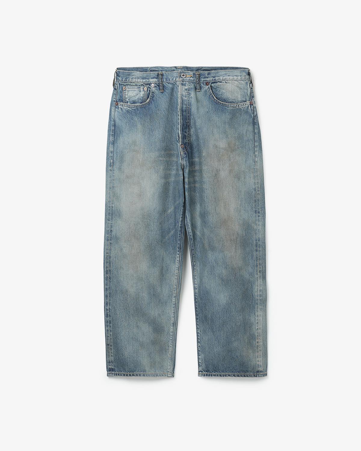 NO.37 WASHED WIDE DENIM PANTS