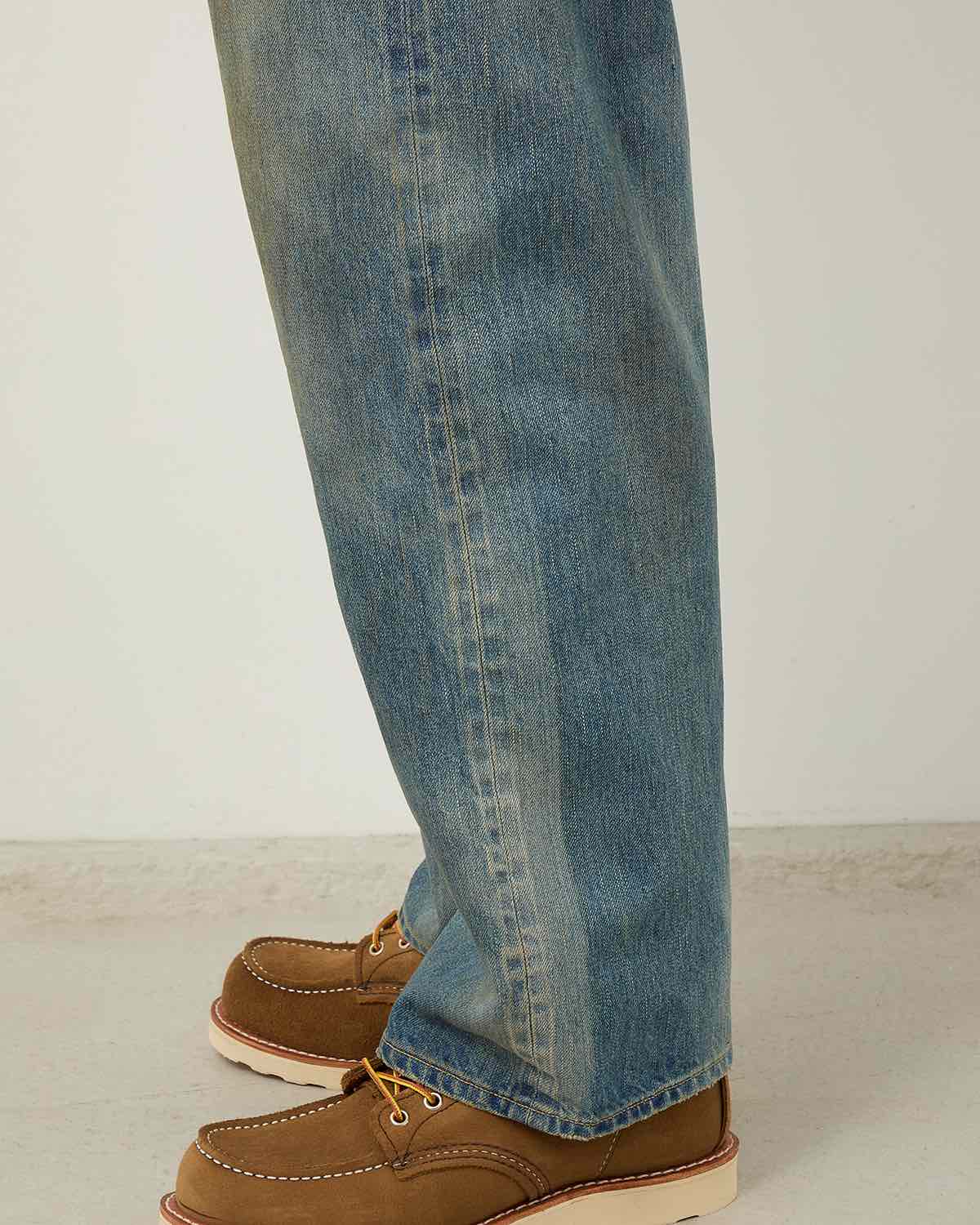 NO.37 WASHED WIDE DENIM PANTS
