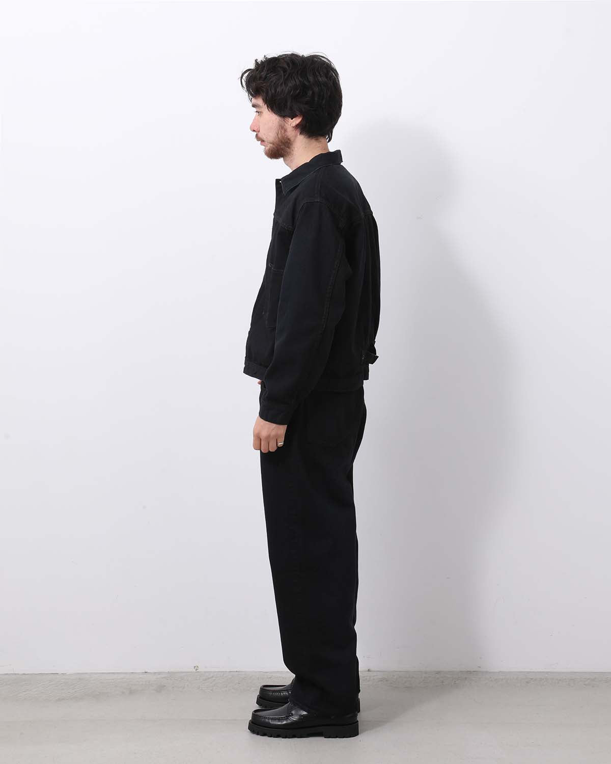 NO.22 WASHED WIDE DENIM PANTS