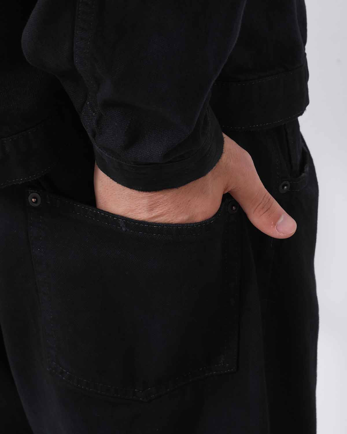 NO.22 WASHED WIDE DENIM PANTS