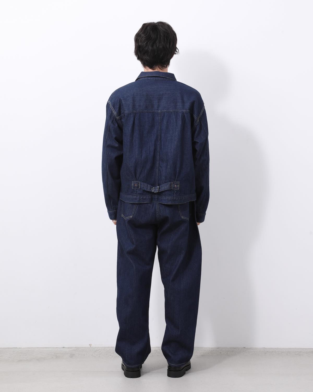 NO.22 WASHED WIDE DENIM PANTS