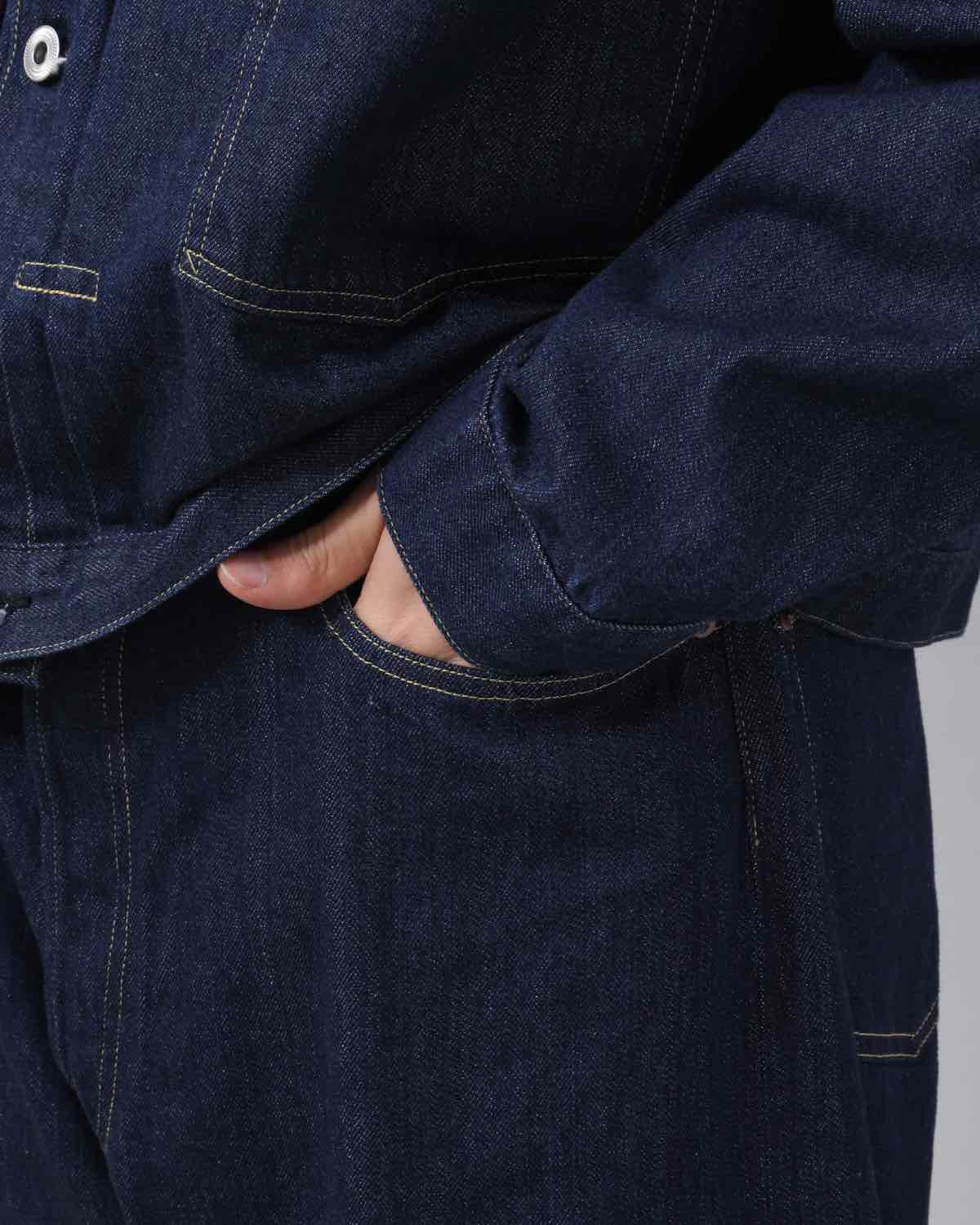 NO.22 WASHED WIDE DENIM PANTS