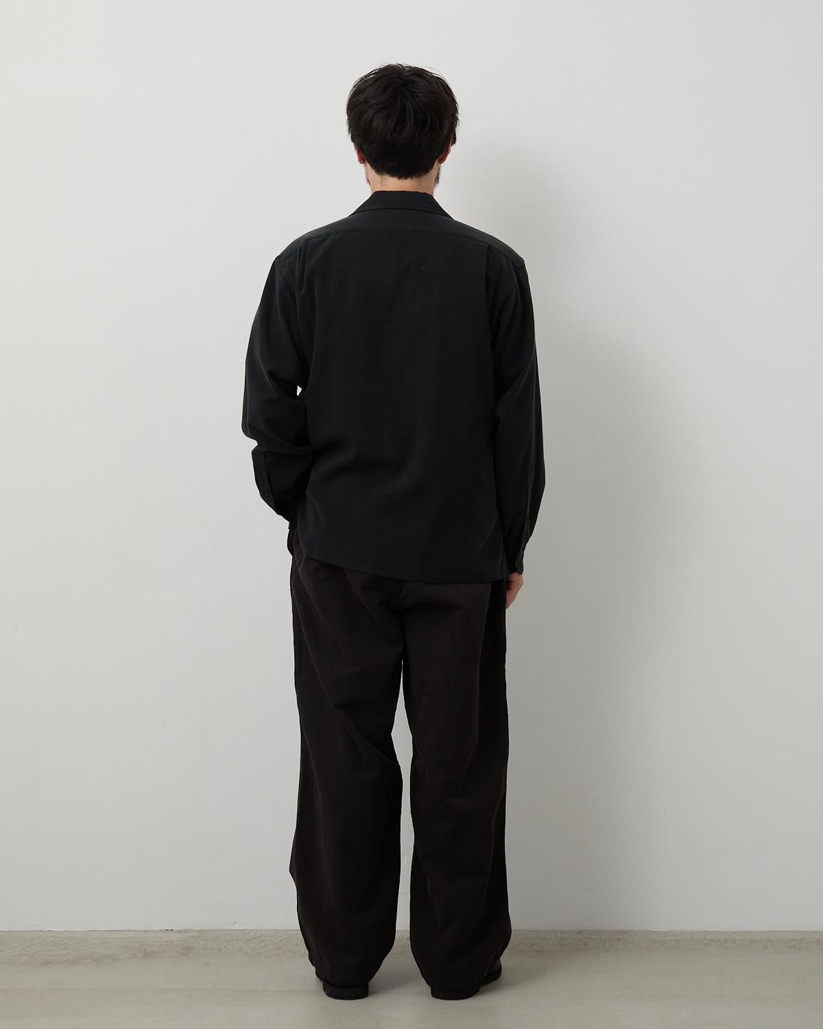 WASHED COTTON SILK LINEN HBT M-51 OVER PANTS