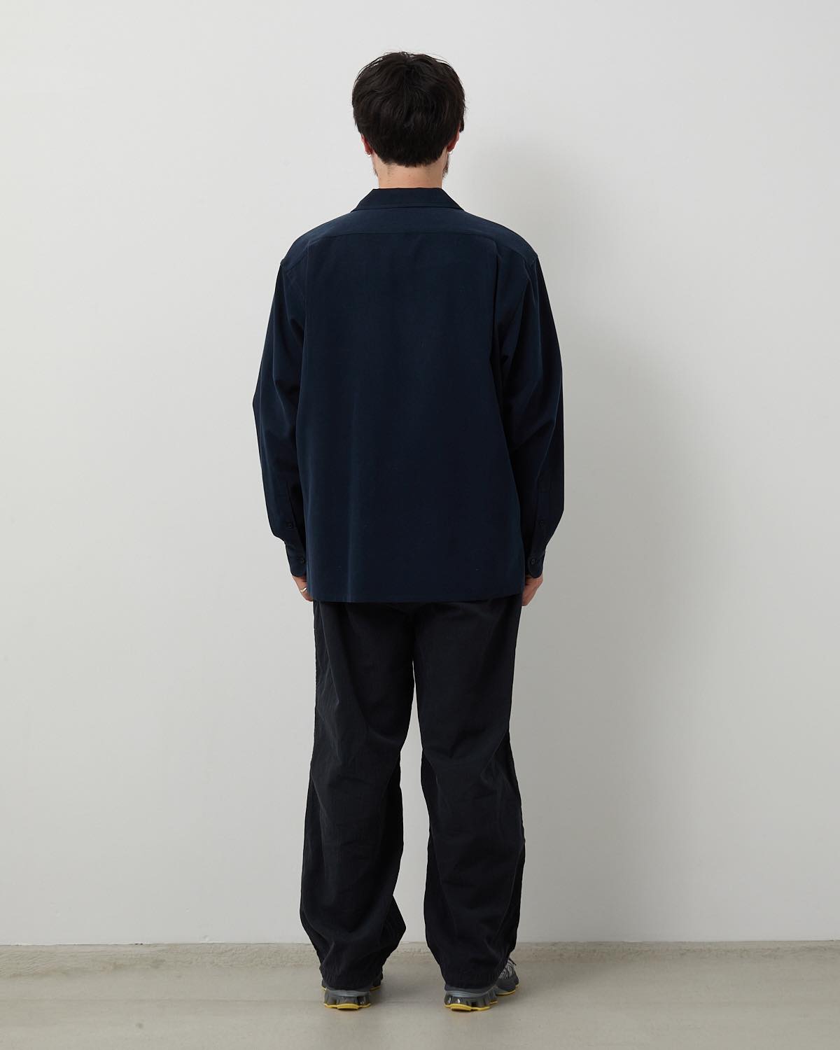 WASHED COTTON SILK LINEN HBT M-51 OVER PANTS