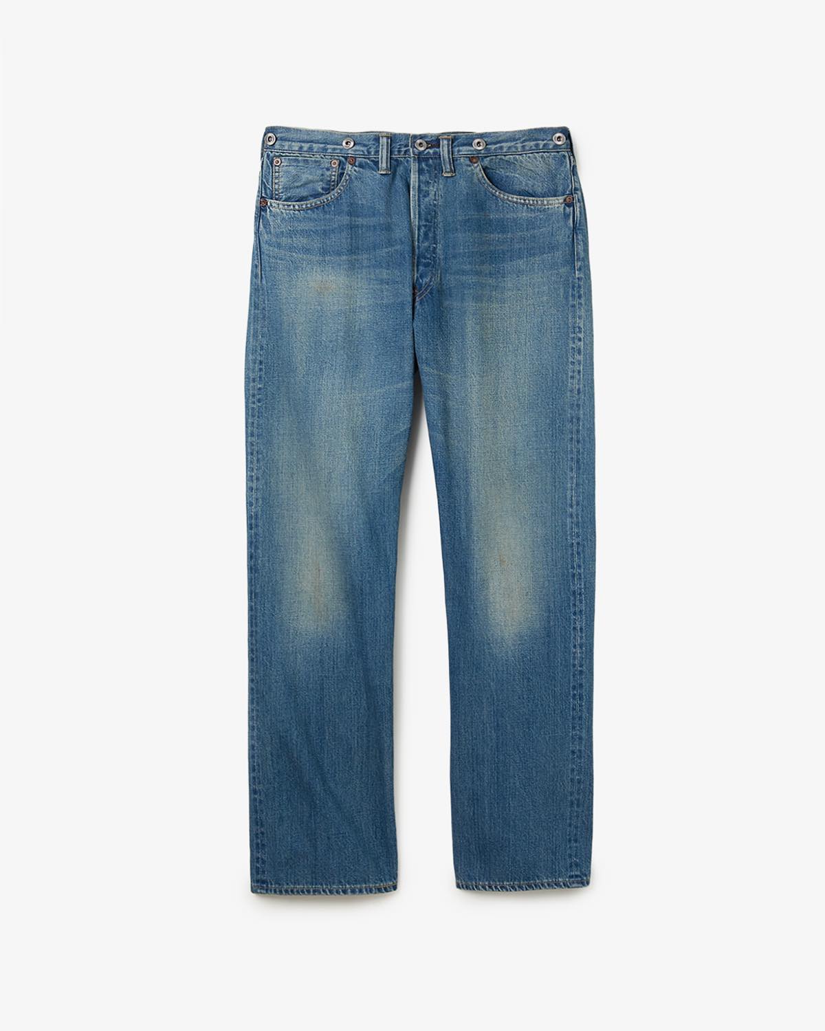 NO.2 WASHED DENIM PANTS