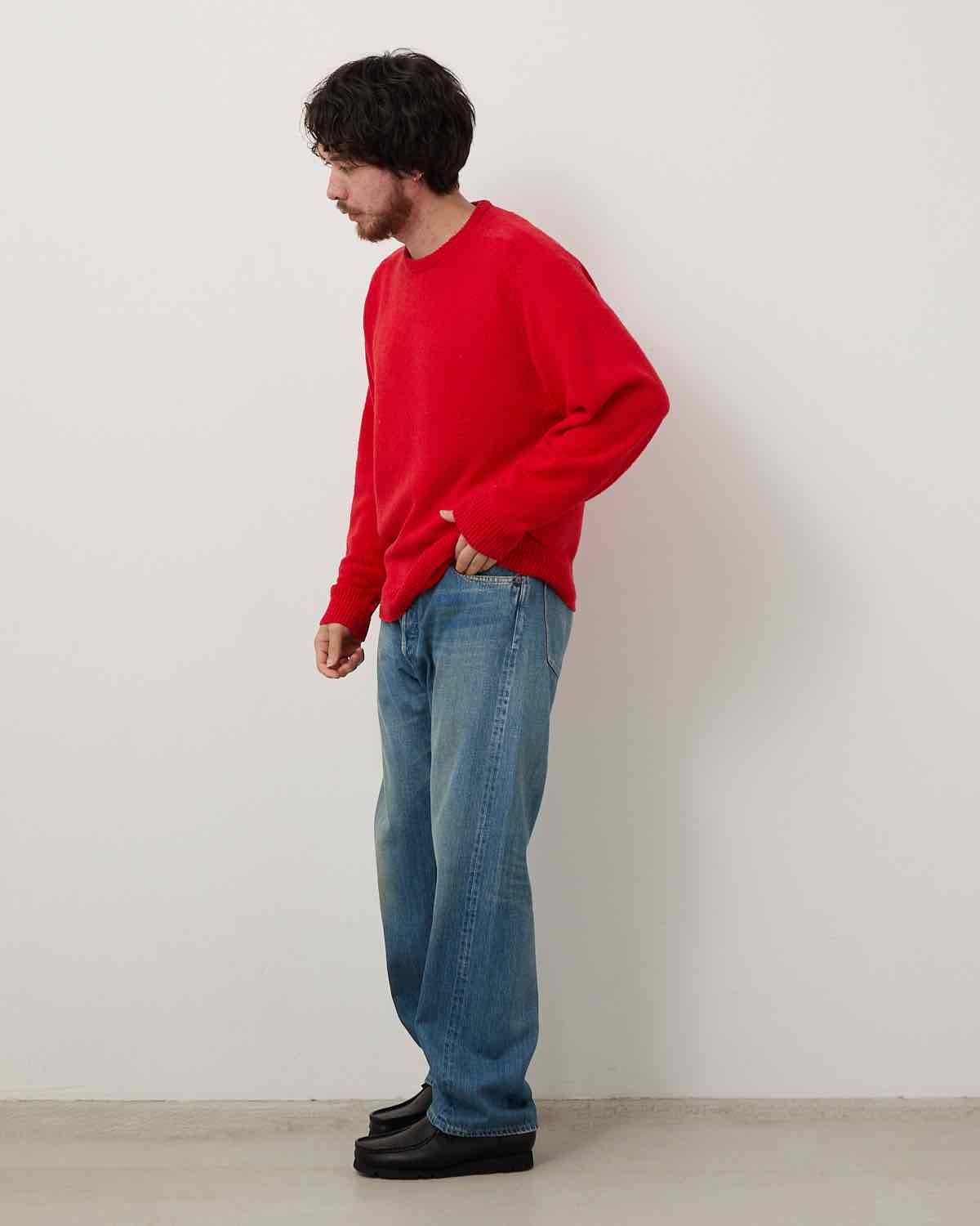 NO.2 WASHED DENIM PANTS