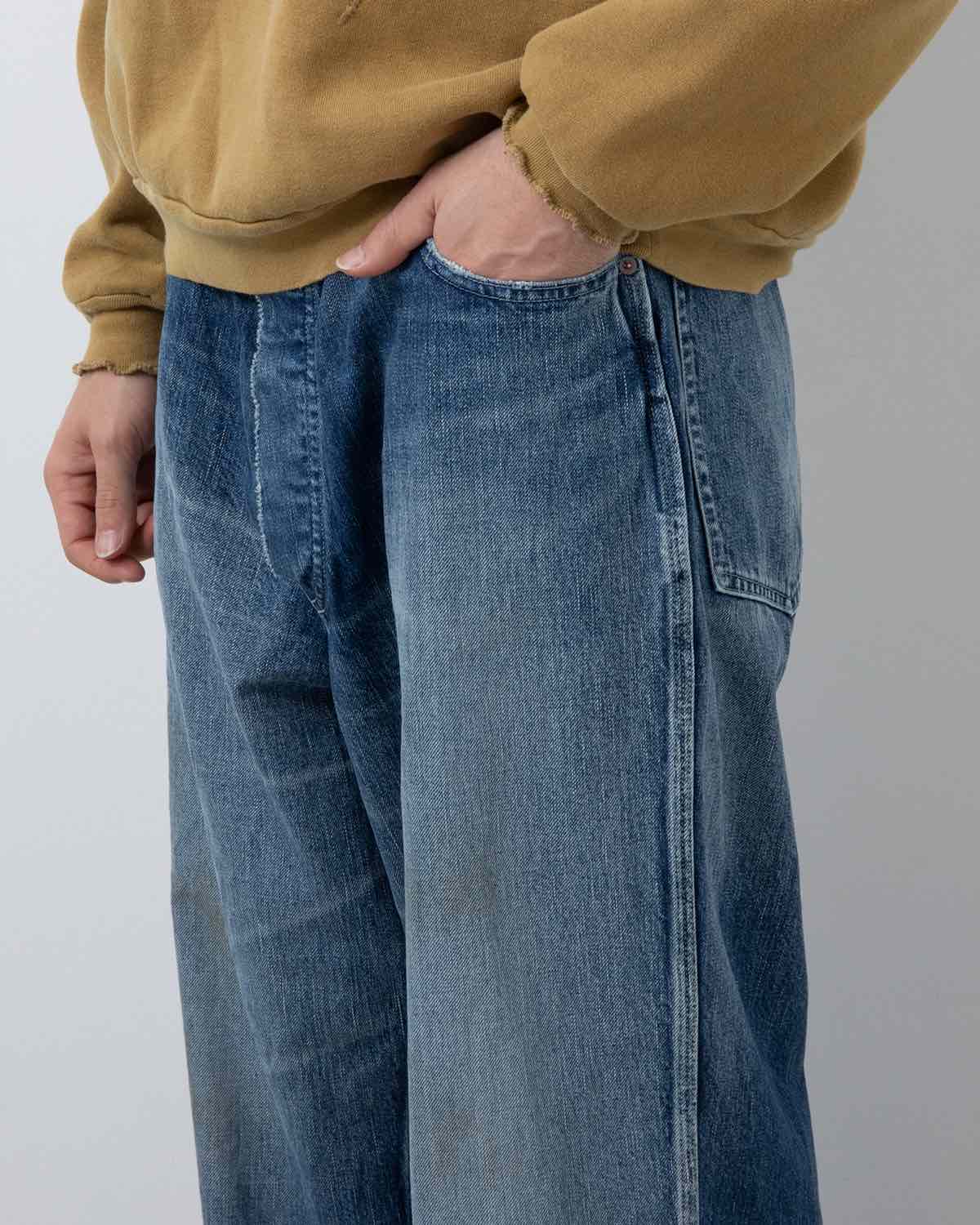 VINTAGE DENIM LOGGER PANTS
