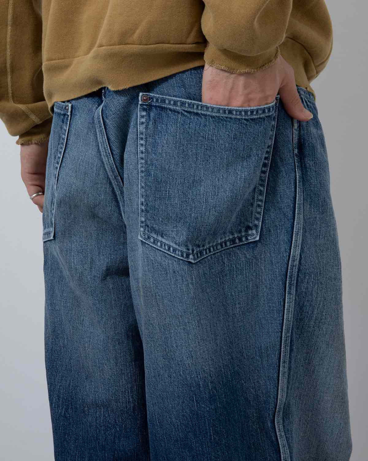 VINTAGE DENIM LOGGER PANTS