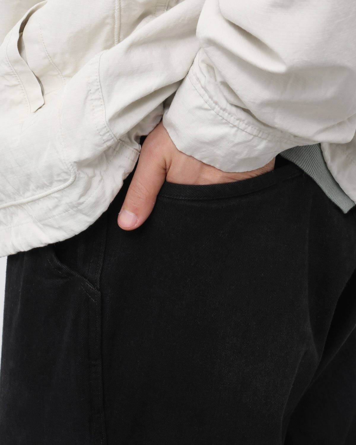 VINTAGE BLACK DENIM WORK PANTS