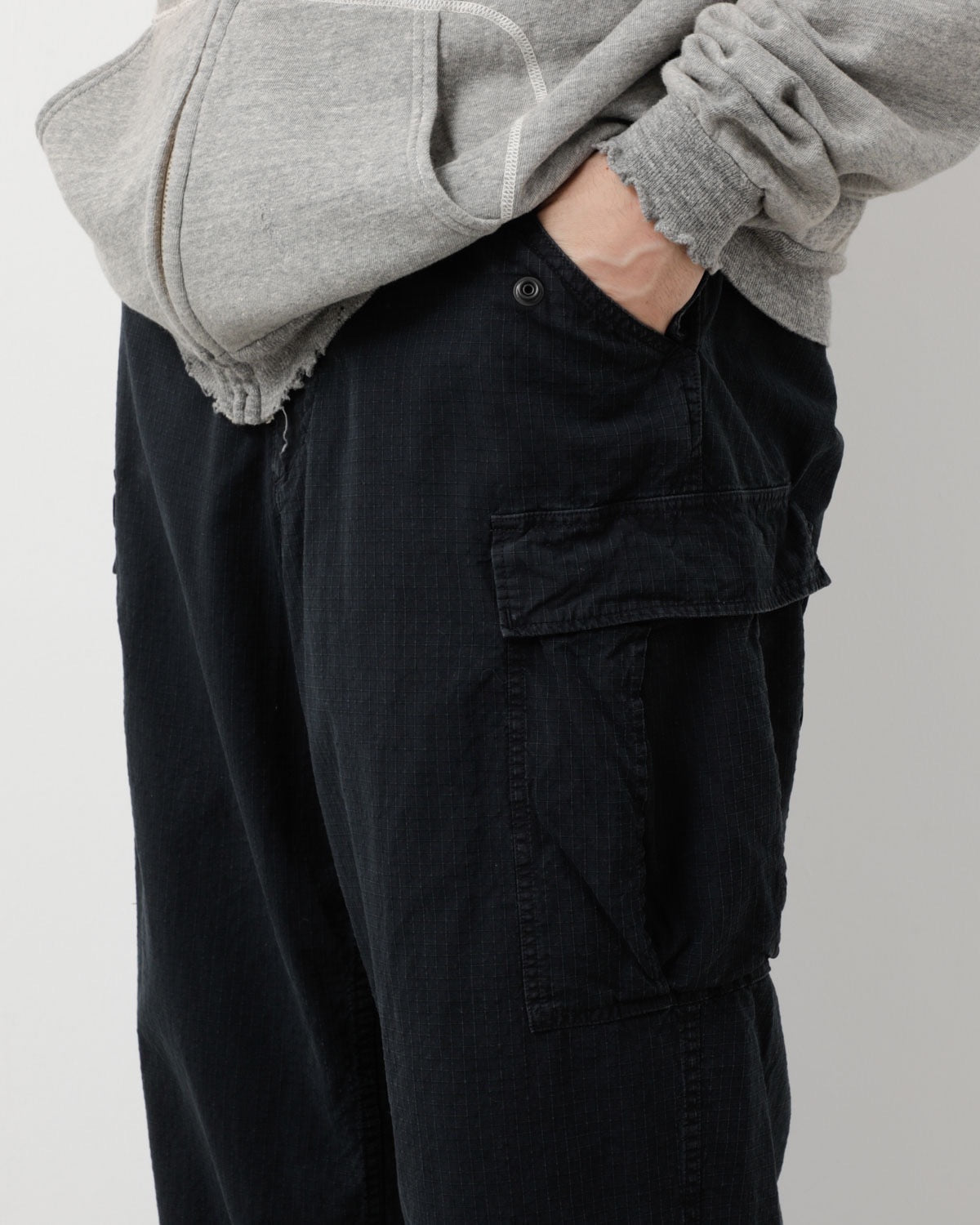 WASHED SILK RIPSTOP US ARMY M-51 PANTS