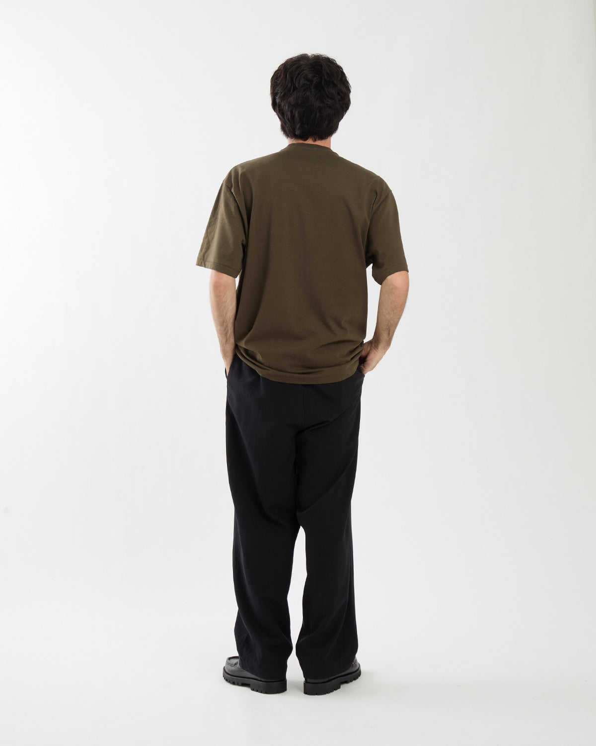 VINTAGE SILK COTTON WORK PANTS