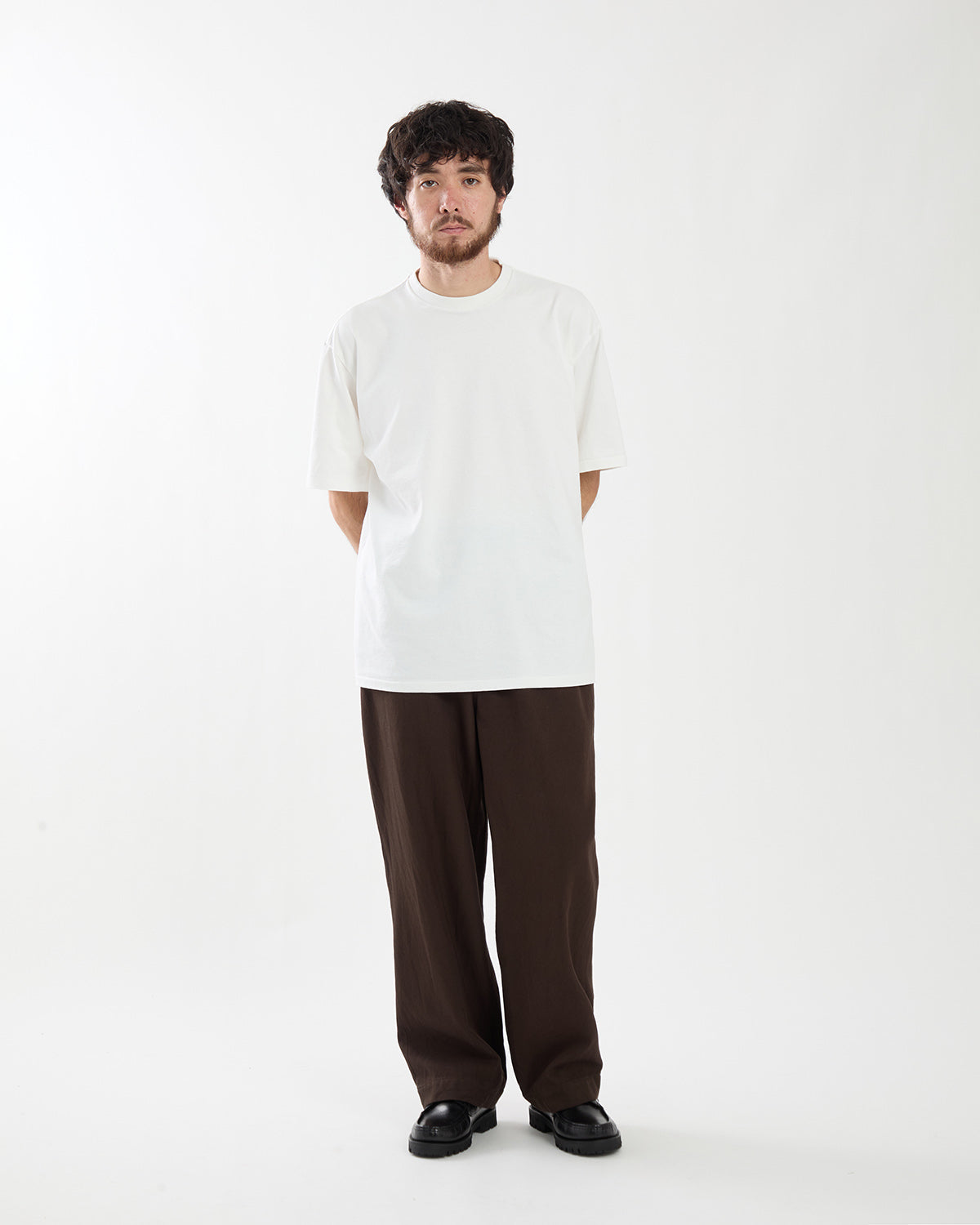 VINTAGE SILK COTTON WORK PANTS