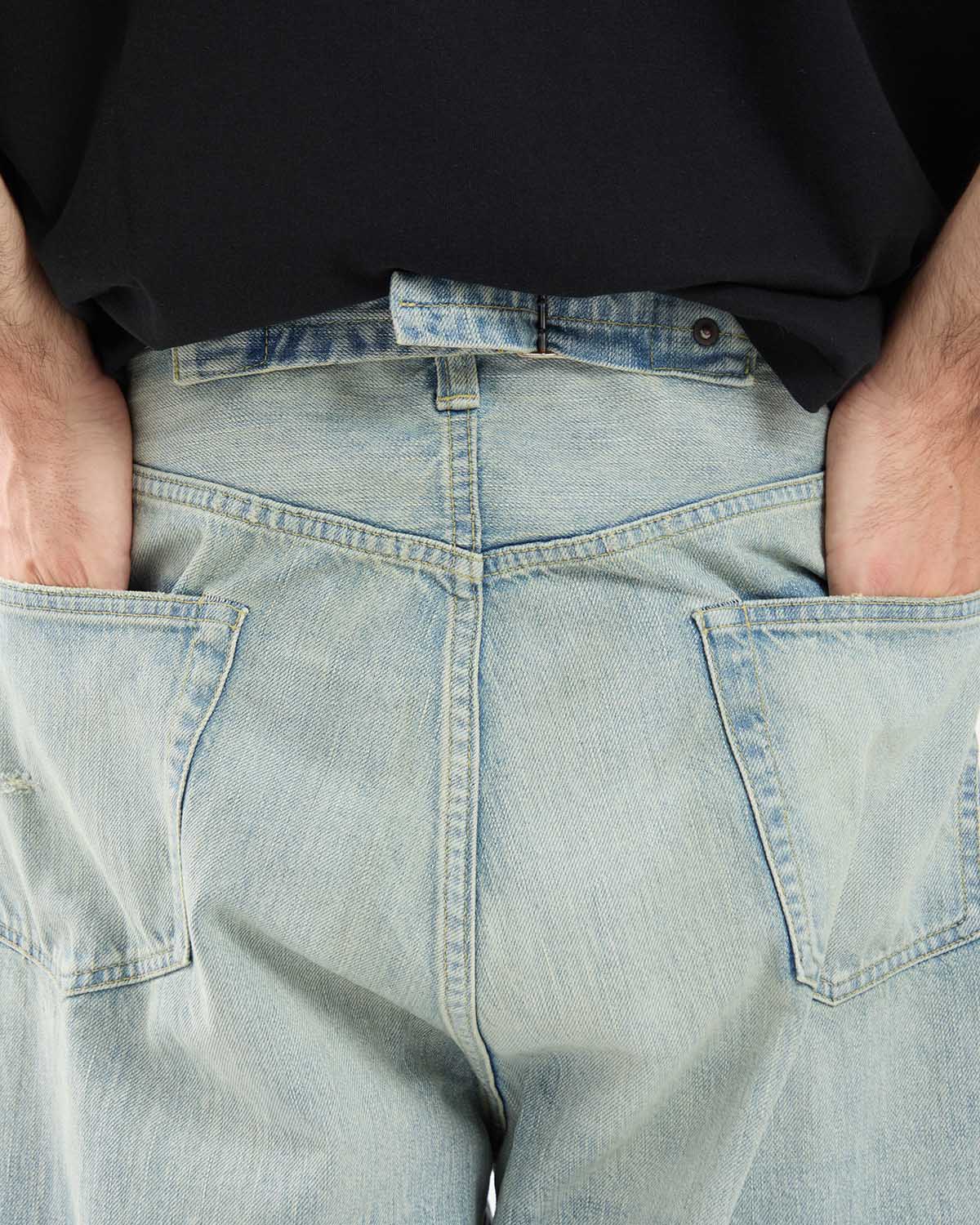 NO.37 WASHED WIDE DENIM PANTS