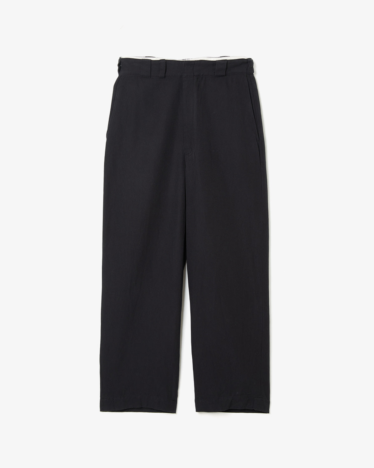 WOOL RAYON WIDE TROUSERS