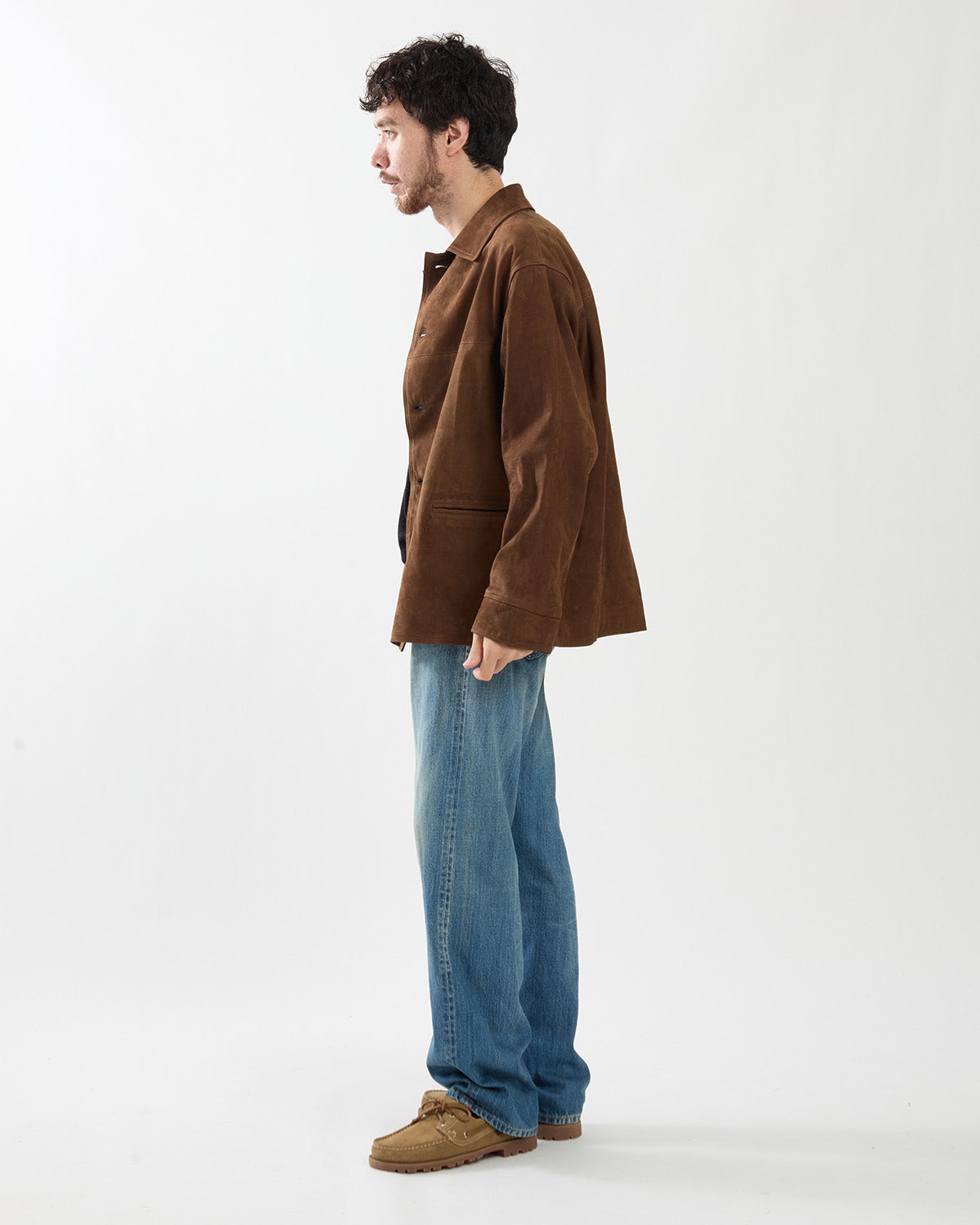 NO.2 WASHED DENIM PANTS
